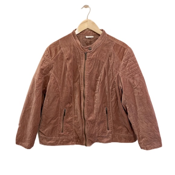 Anthropologie Jackets & Blazers - Anthropologie | Westport 1962 Rose Velvet Bomber Jacket
